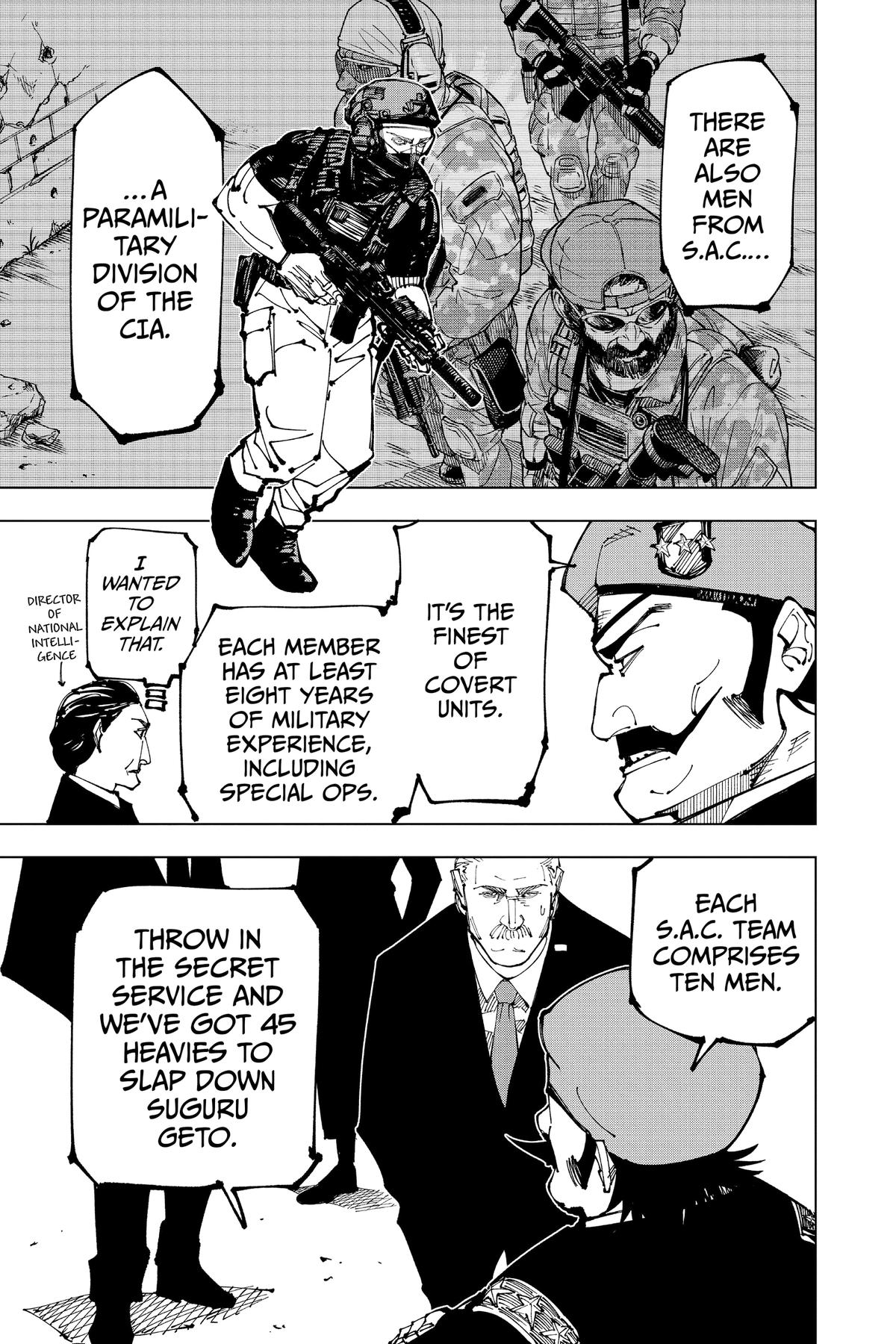 Jujutsu Kaisen Chapter 201 page 11 - Chapter 201: Direct Talks, Part 2