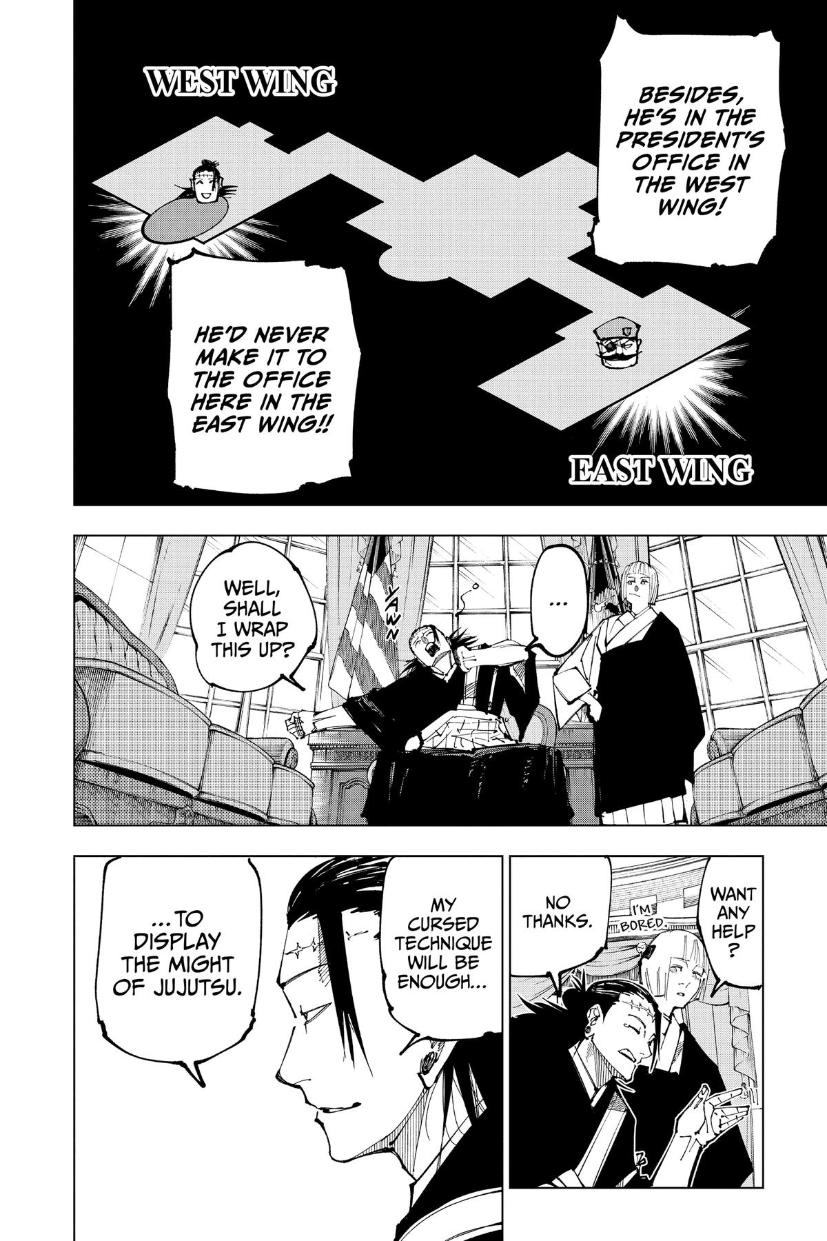 Jujutsu Kaisen Chapter 201 page 12 - Chapter 201: Direct Talks, Part 2