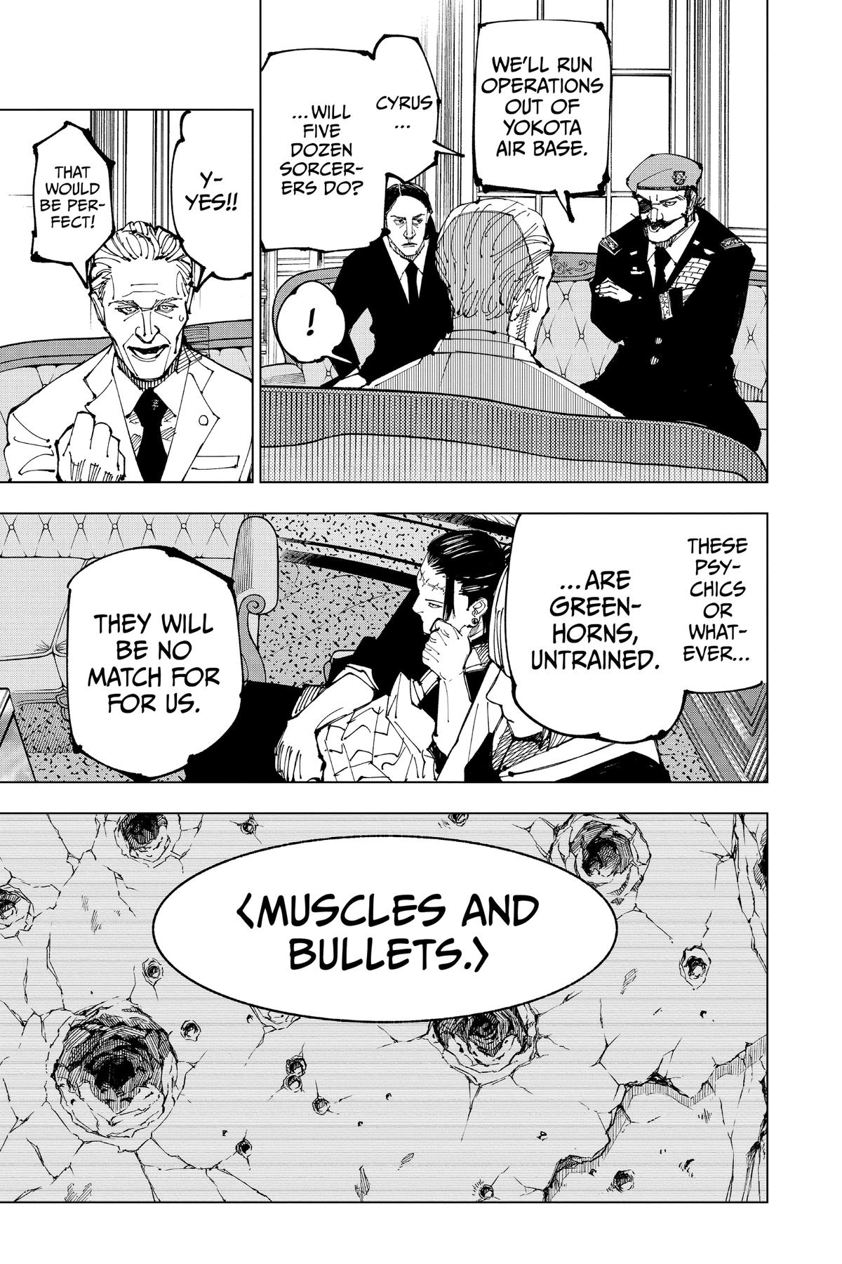 Jujutsu Kaisen Chapter 201 page 7 - Chapter 201: Direct Talks, Part 2