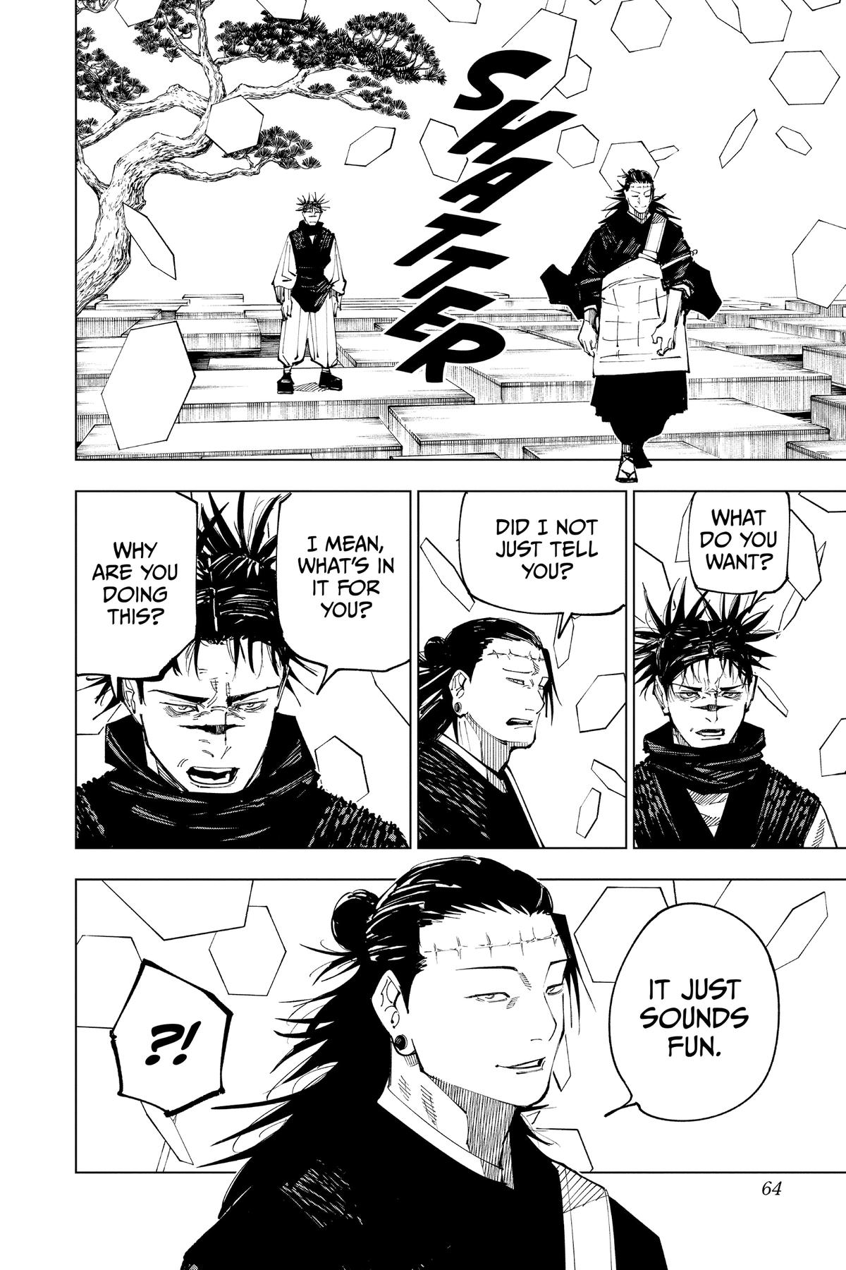 Jujutsu Kaisen Chapter 202 page 16 - Chapter 202: Blood and Oil