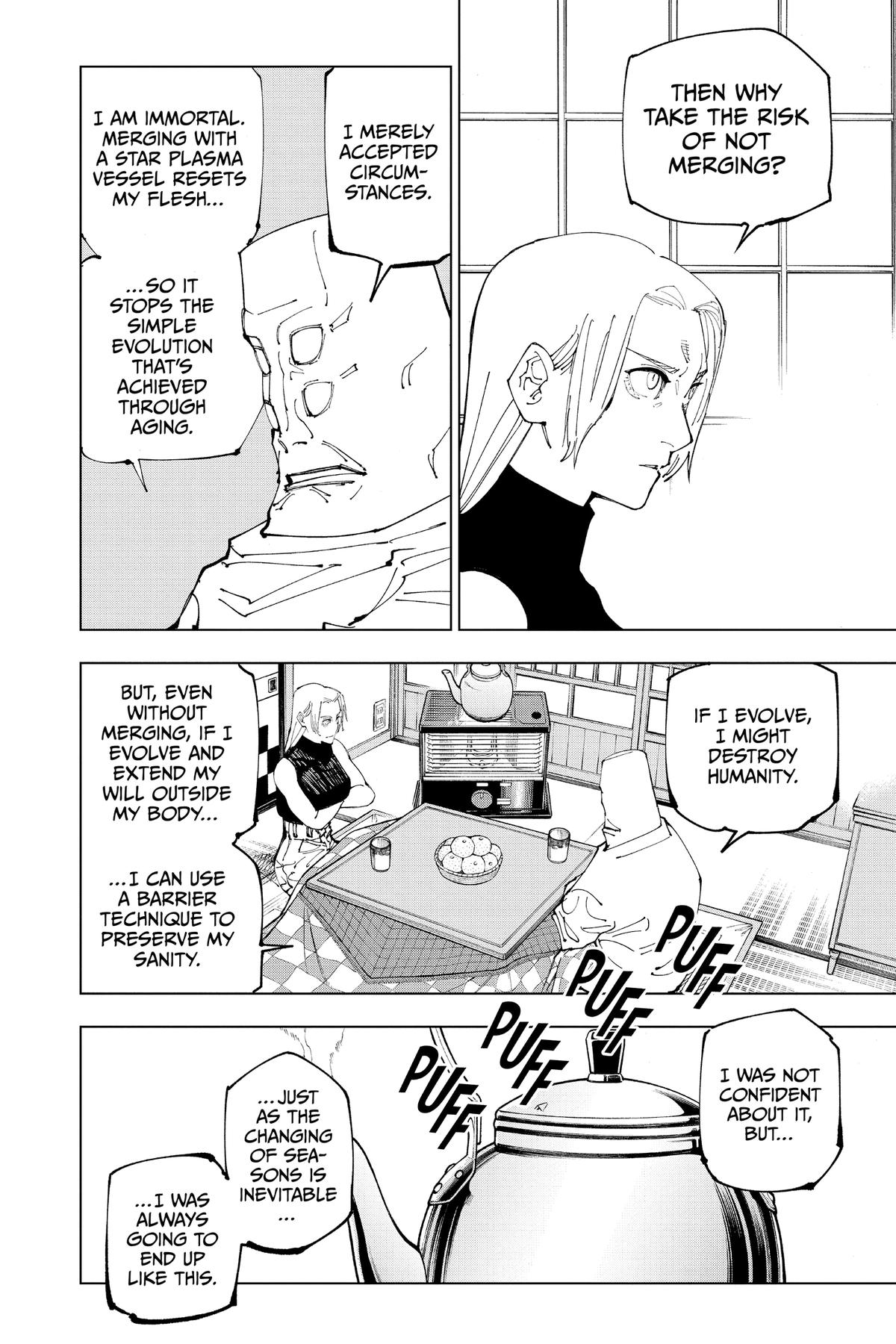 Jujutsu Kaisen Chapter 202 page 2 - Chapter 202: Blood and Oil