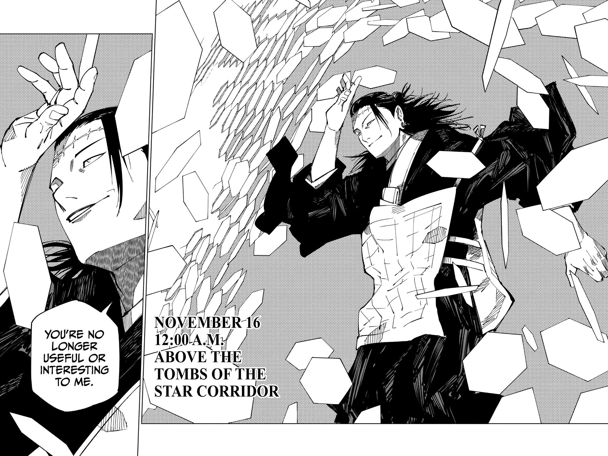 Jujutsu Kaisen Chapter 202 page 8 - Chapter 202: Blood and Oil