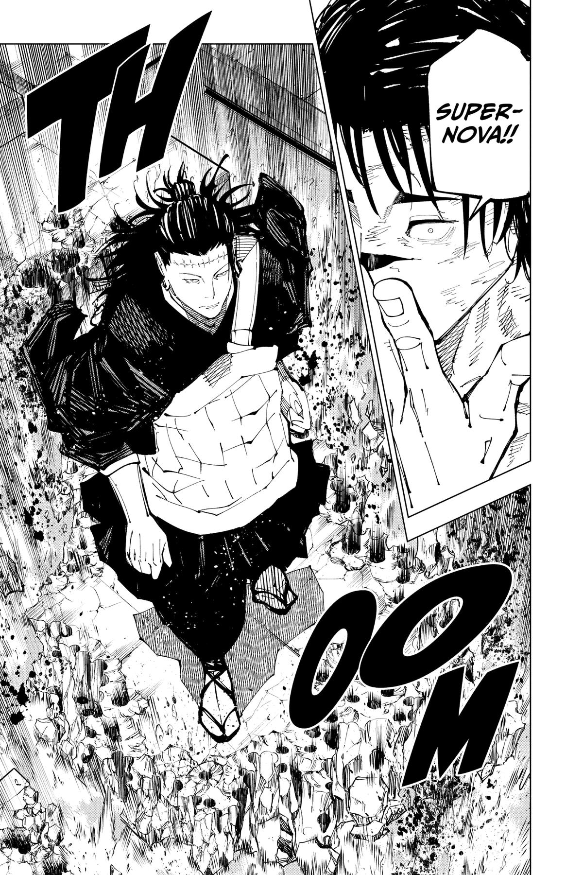 Jujutsu Kaisen Chapter 204 page 16 - Chapter 204: Blood and Oil, Part 3