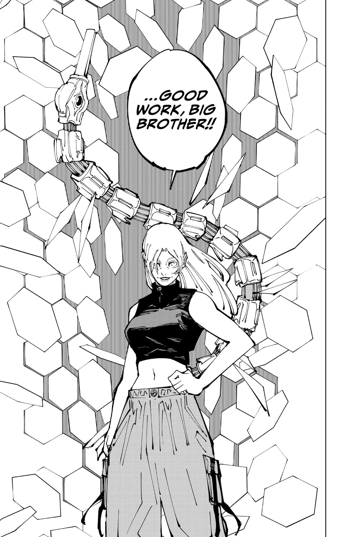 Jujutsu Kaisen Chapter 204 page 18 - Chapter 204: Blood and Oil, Part 3