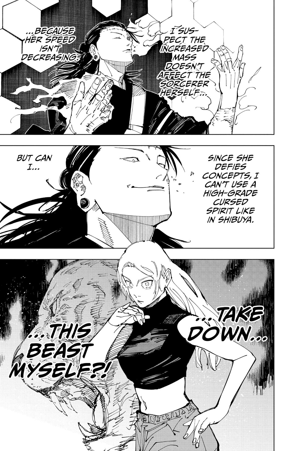Jujutsu Kaisen Chapter 205 page 11 - Chapter 205: Stars and Oil
