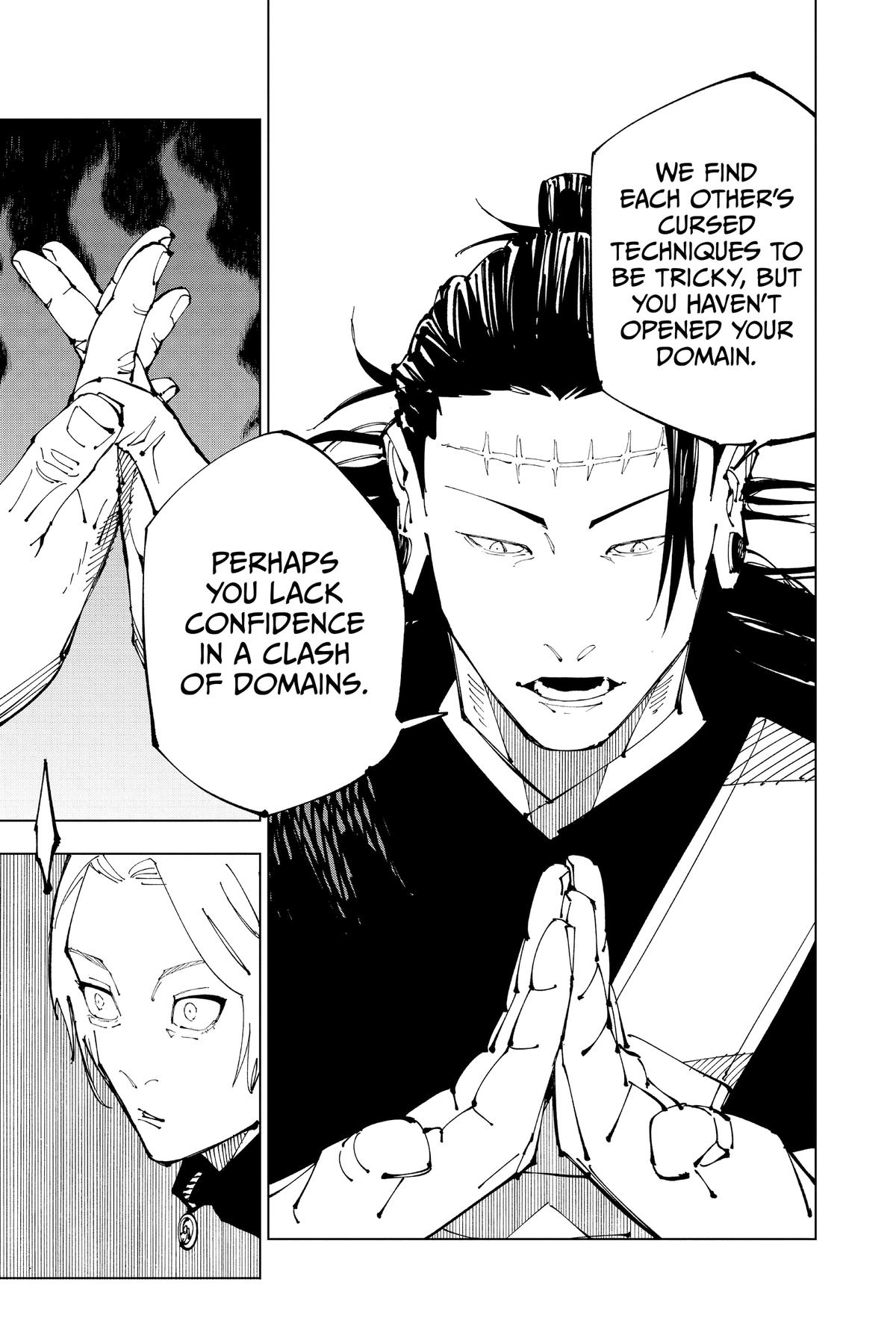 Jujutsu Kaisen Chapter 205 page 15 - Chapter 205: Stars and Oil