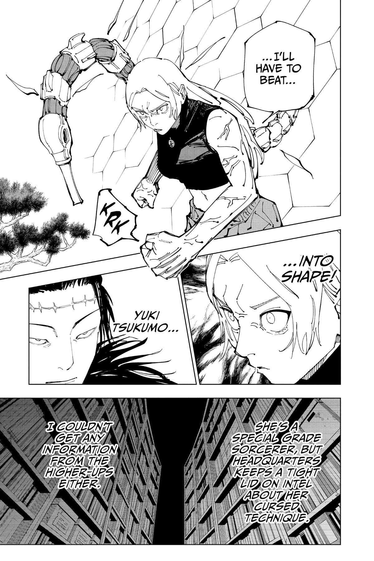 Jujutsu Kaisen Chapter 205 page 3 - Chapter 205: Stars and Oil