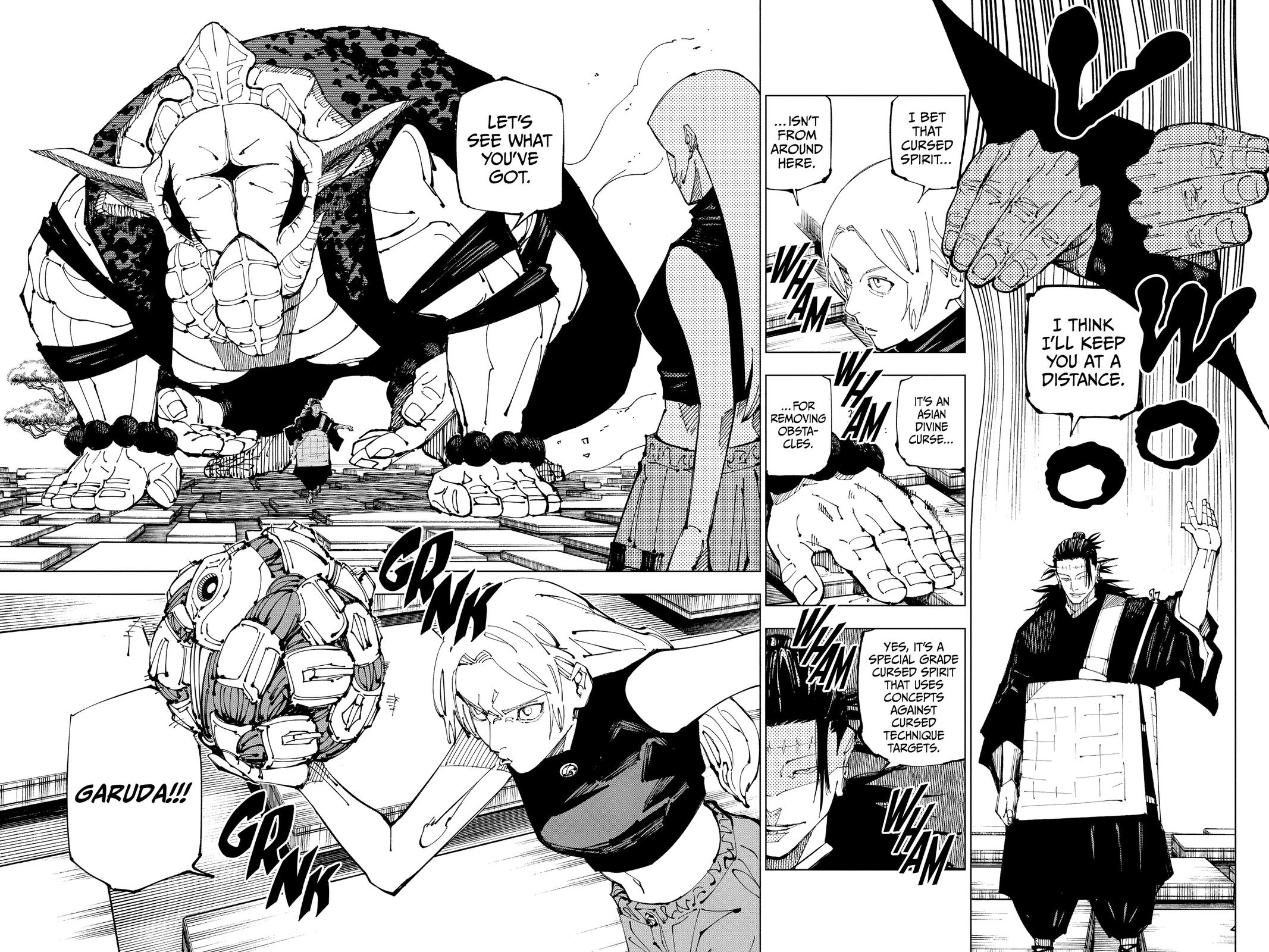 Jujutsu Kaisen Chapter 205 page 4 - Chapter 205: Stars and Oil