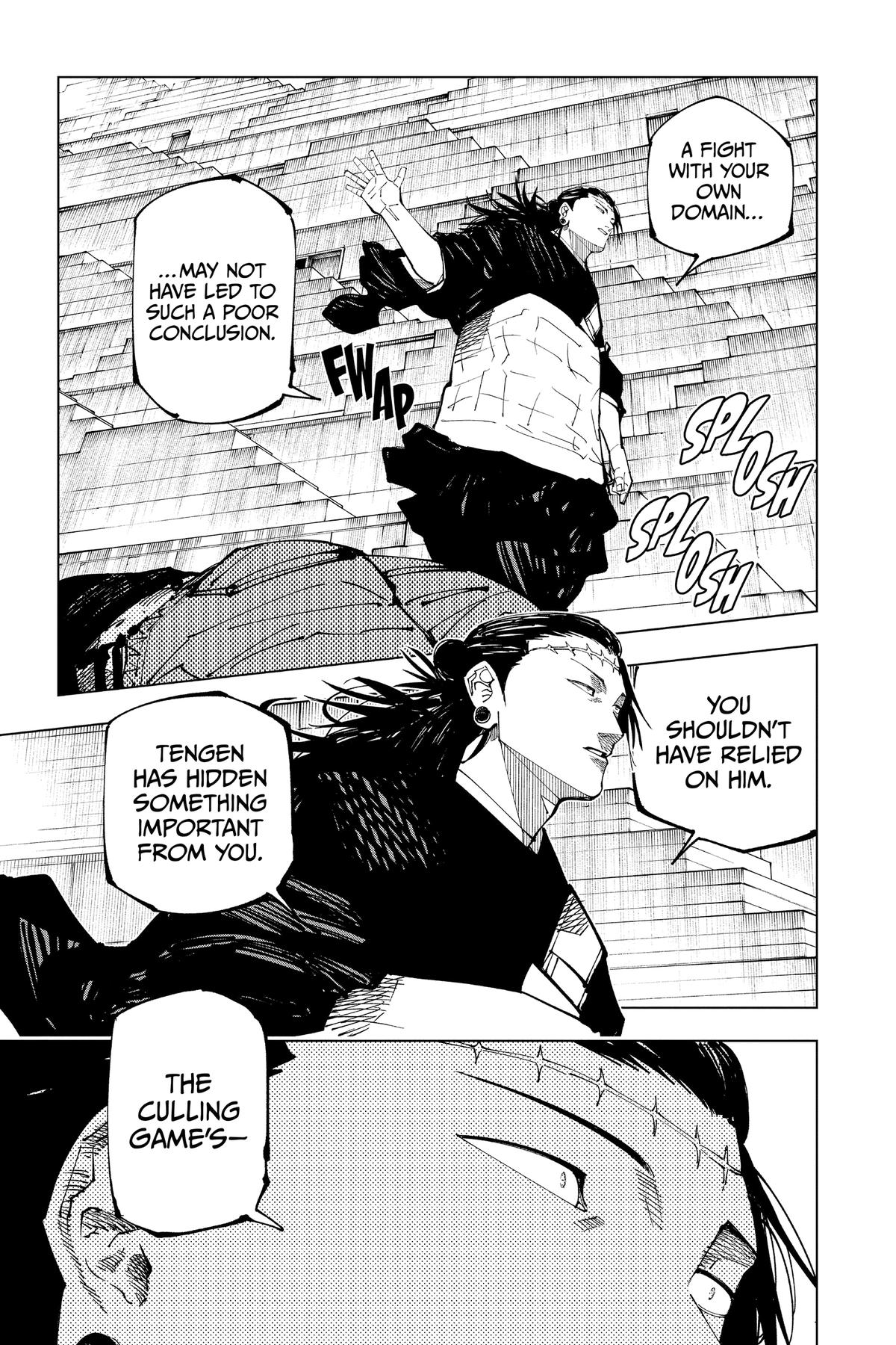 Jujutsu Kaisen Chapter 206 page 13 - Chapter 206: Stars and Oil, Part 2