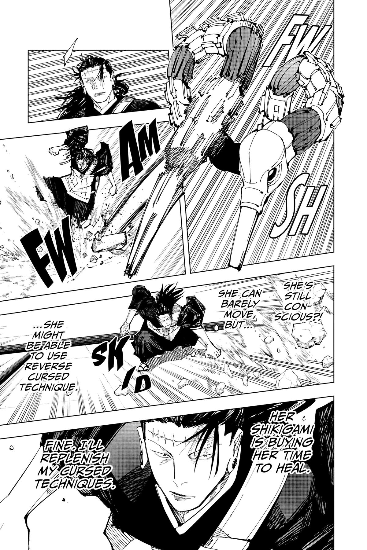 Jujutsu Kaisen Chapter 206 page 15 - Chapter 206: Stars and Oil, Part 2