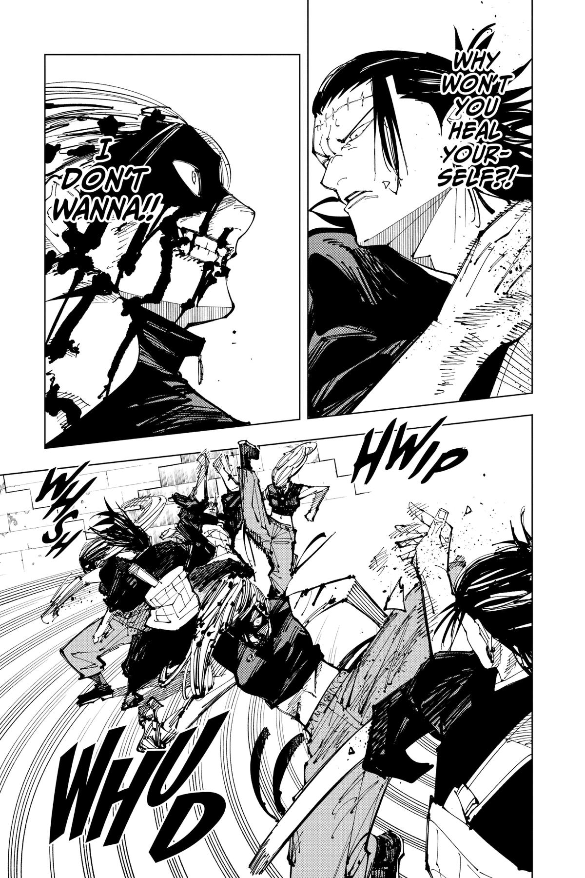 Jujutsu Kaisen Chapter 206 page 17 - Chapter 206: Stars and Oil, Part 2