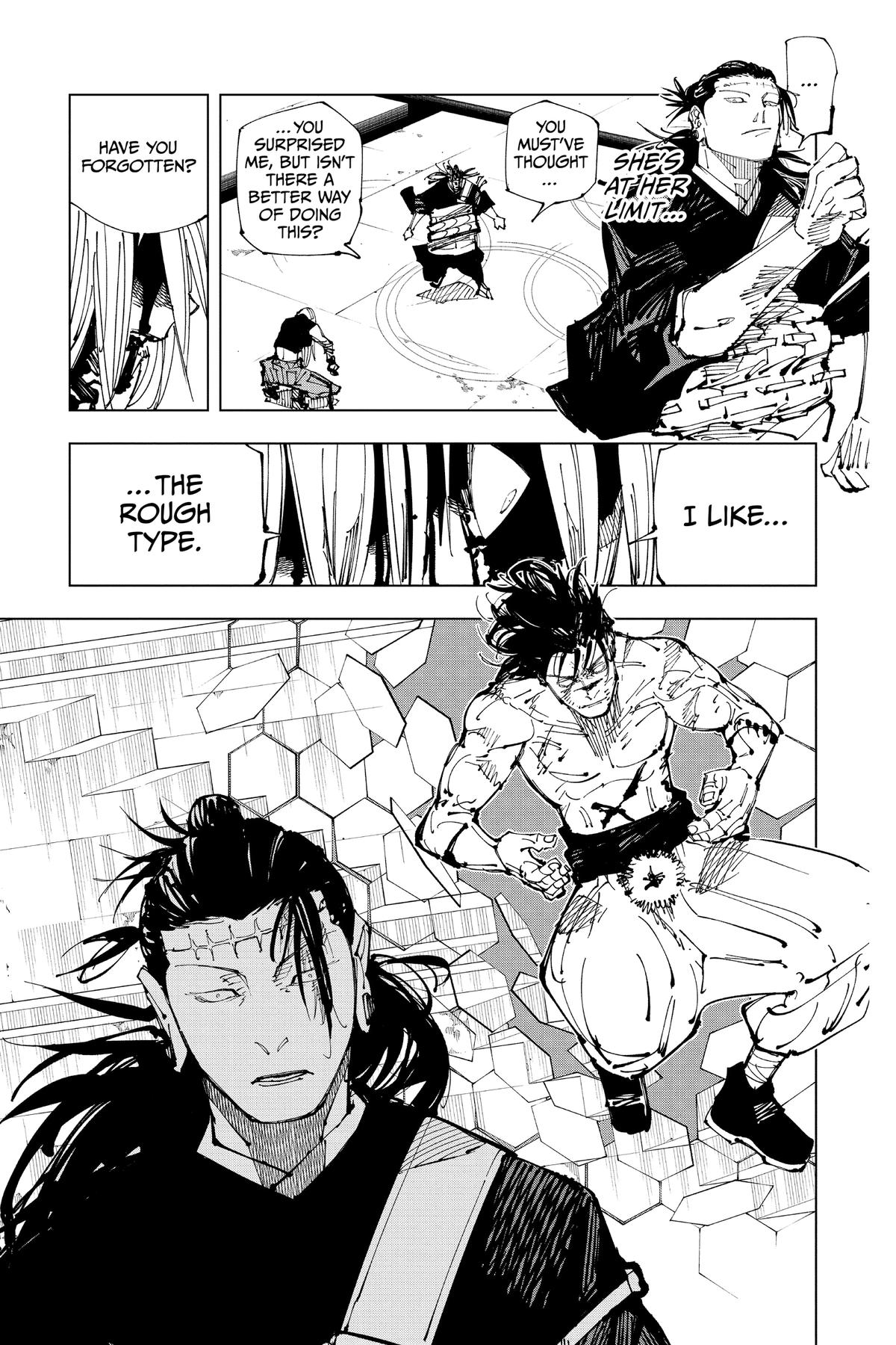 Jujutsu Kaisen Chapter 206 page 19 - Chapter 206: Stars and Oil, Part 2