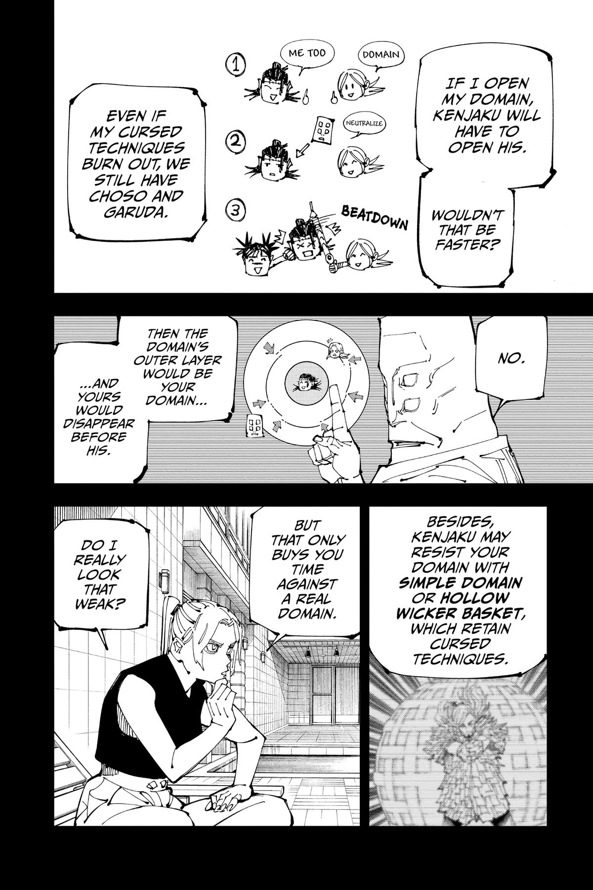 Jujutsu Kaisen Chapter 206 page 4 - Chapter 206: Stars and Oil, Part 2