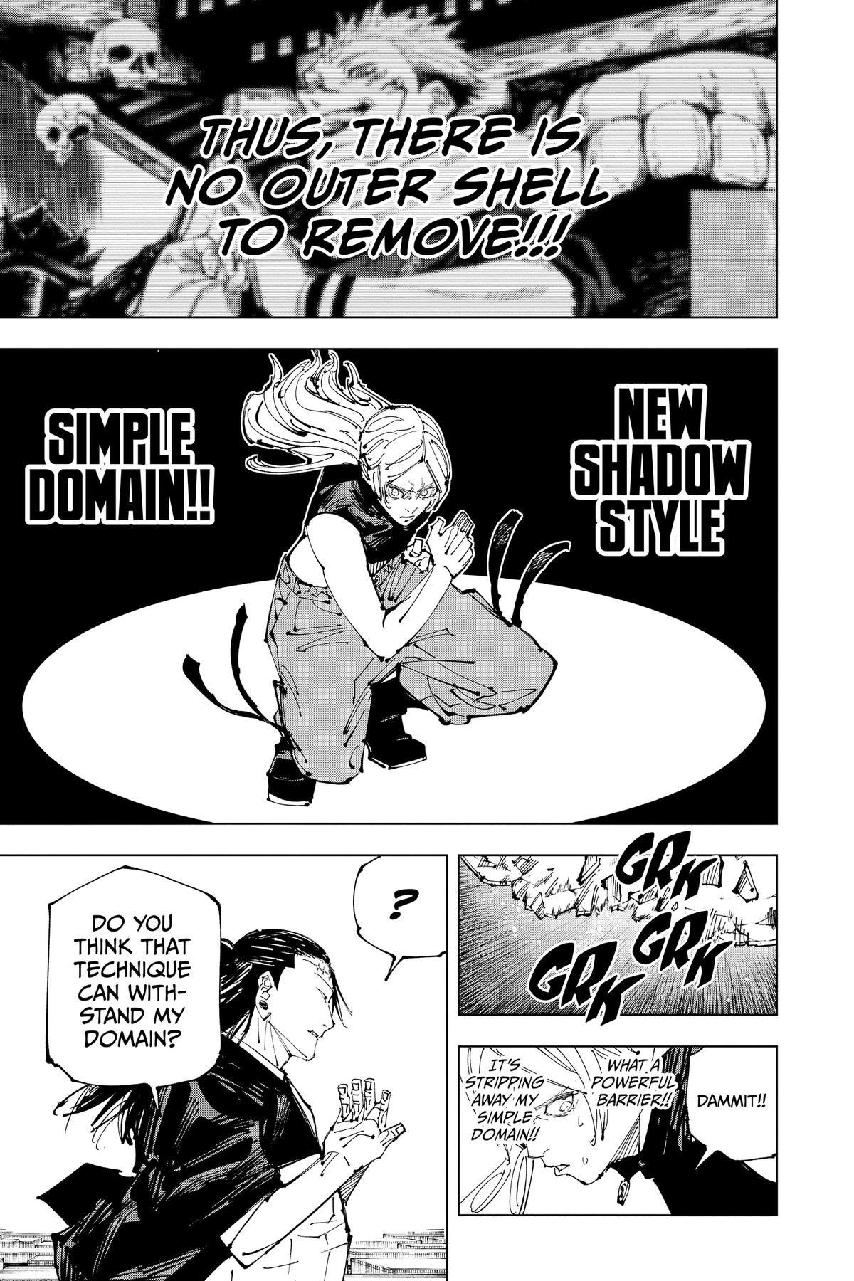 Jujutsu Kaisen Chapter 206 page 7 - Chapter 206: Stars and Oil, Part 2