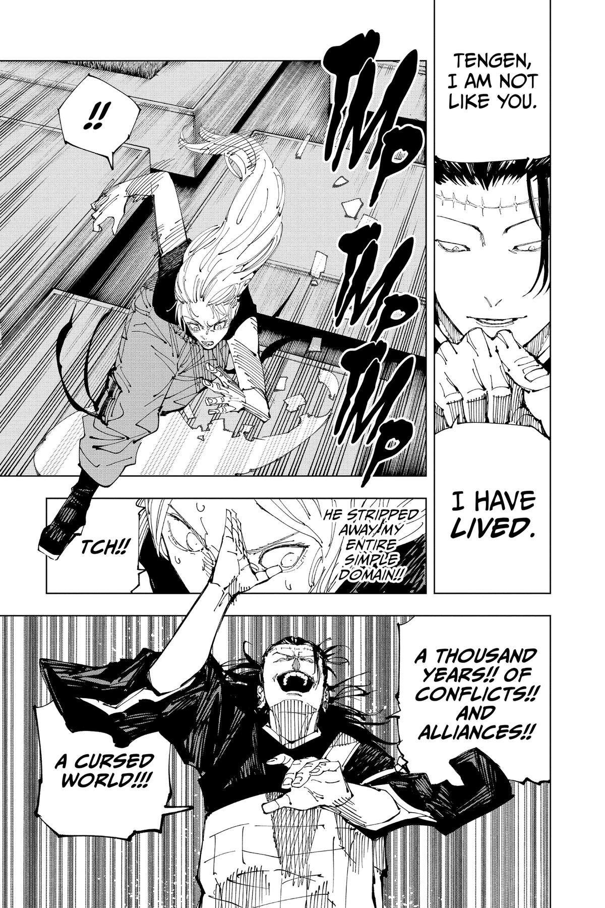 Jujutsu Kaisen Chapter 206 page 9 - Chapter 206: Stars and Oil, Part 2