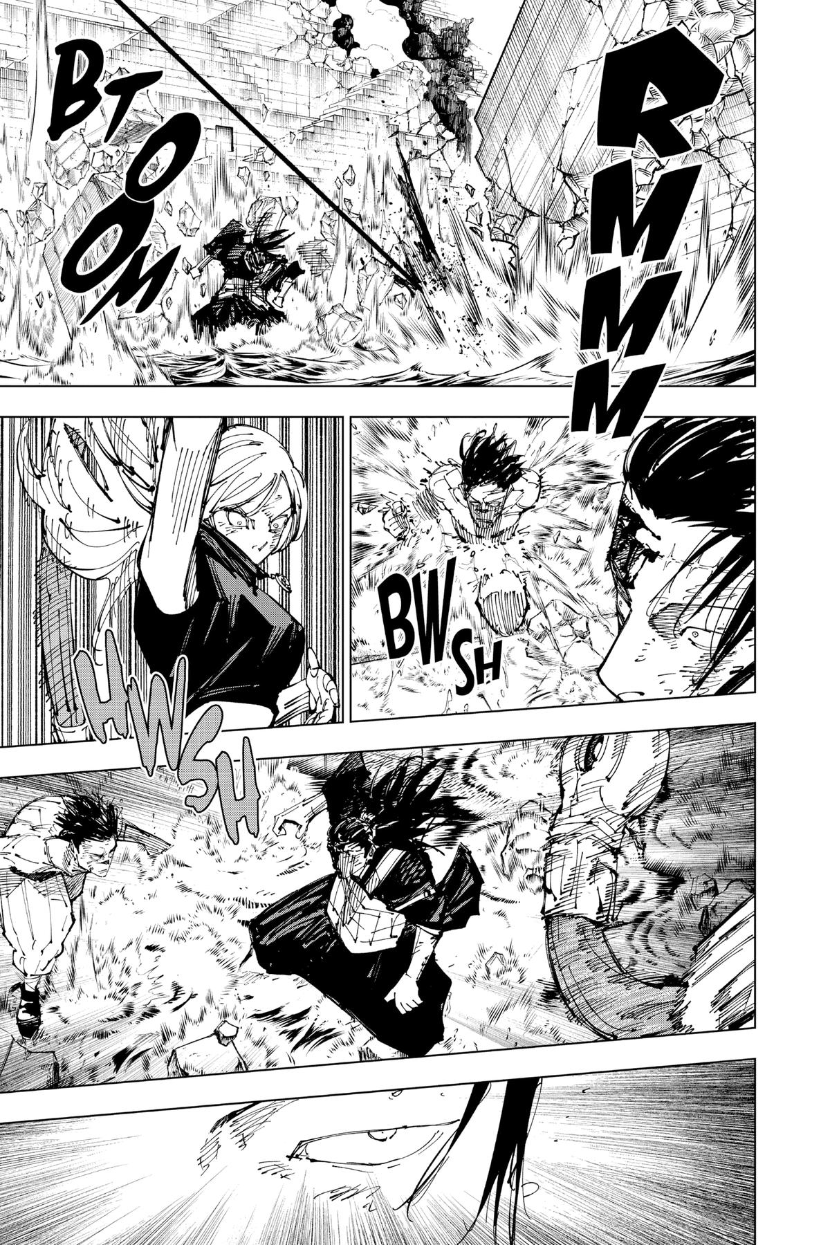 Jujutsu Kaisen Chapter 207 page 11 - Chapter 207: Stars and Oil, Part 3