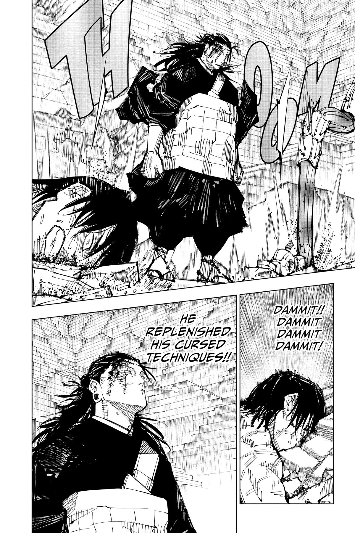 Jujutsu Kaisen Chapter 207 page 12 - Chapter 207: Stars and Oil, Part 3