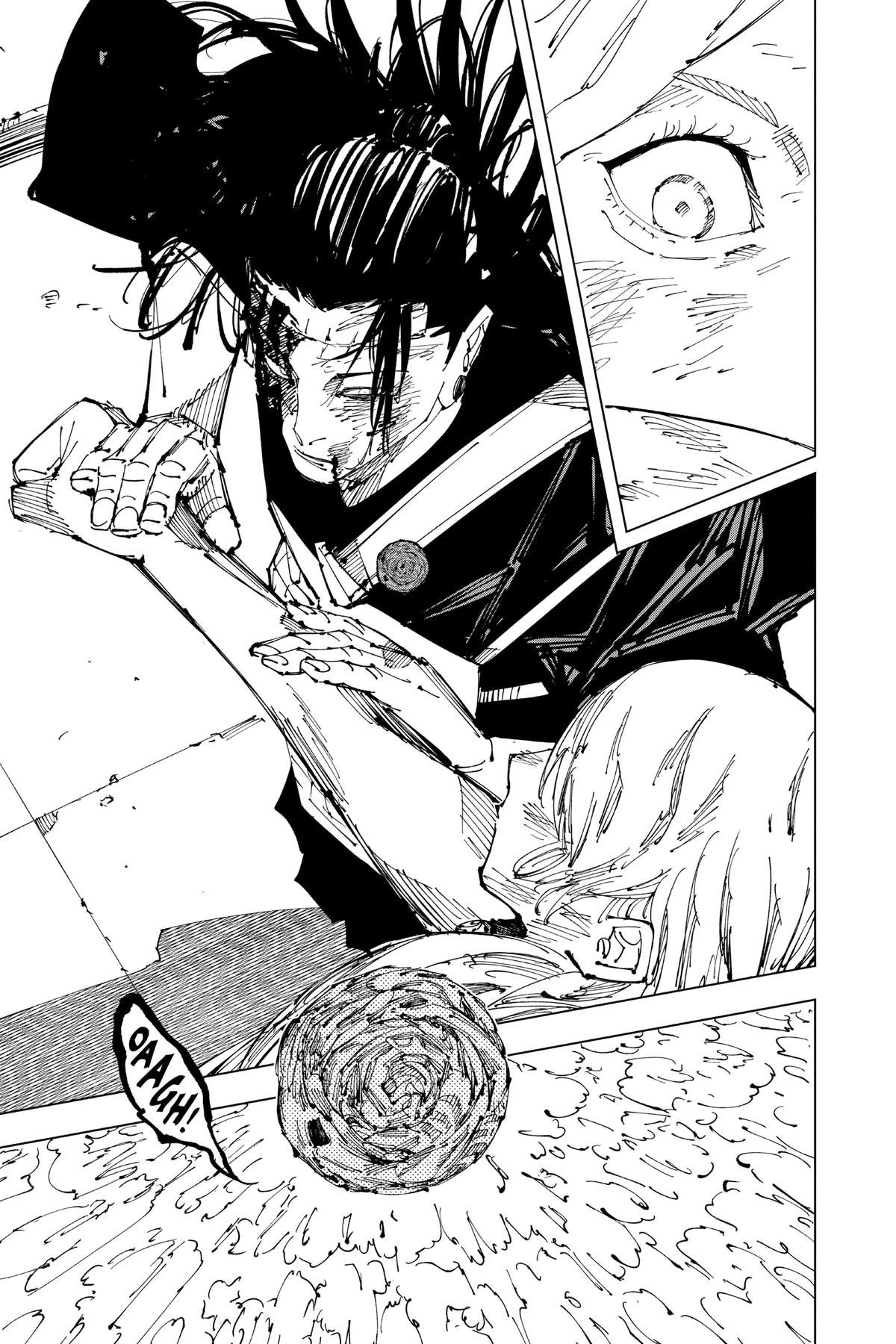 Jujutsu Kaisen Chapter 207 page 17 - Chapter 207: Stars and Oil, Part 3