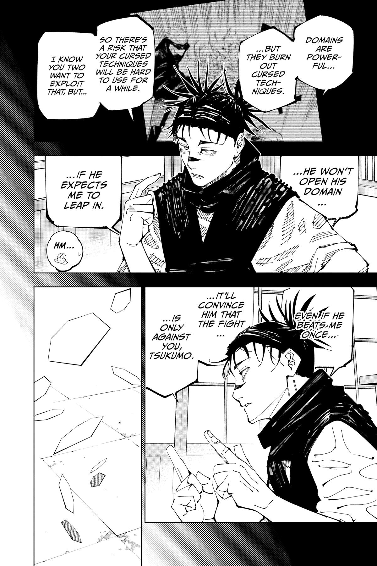 Jujutsu Kaisen Chapter 207 page 2 - Chapter 207: Stars and Oil, Part 3