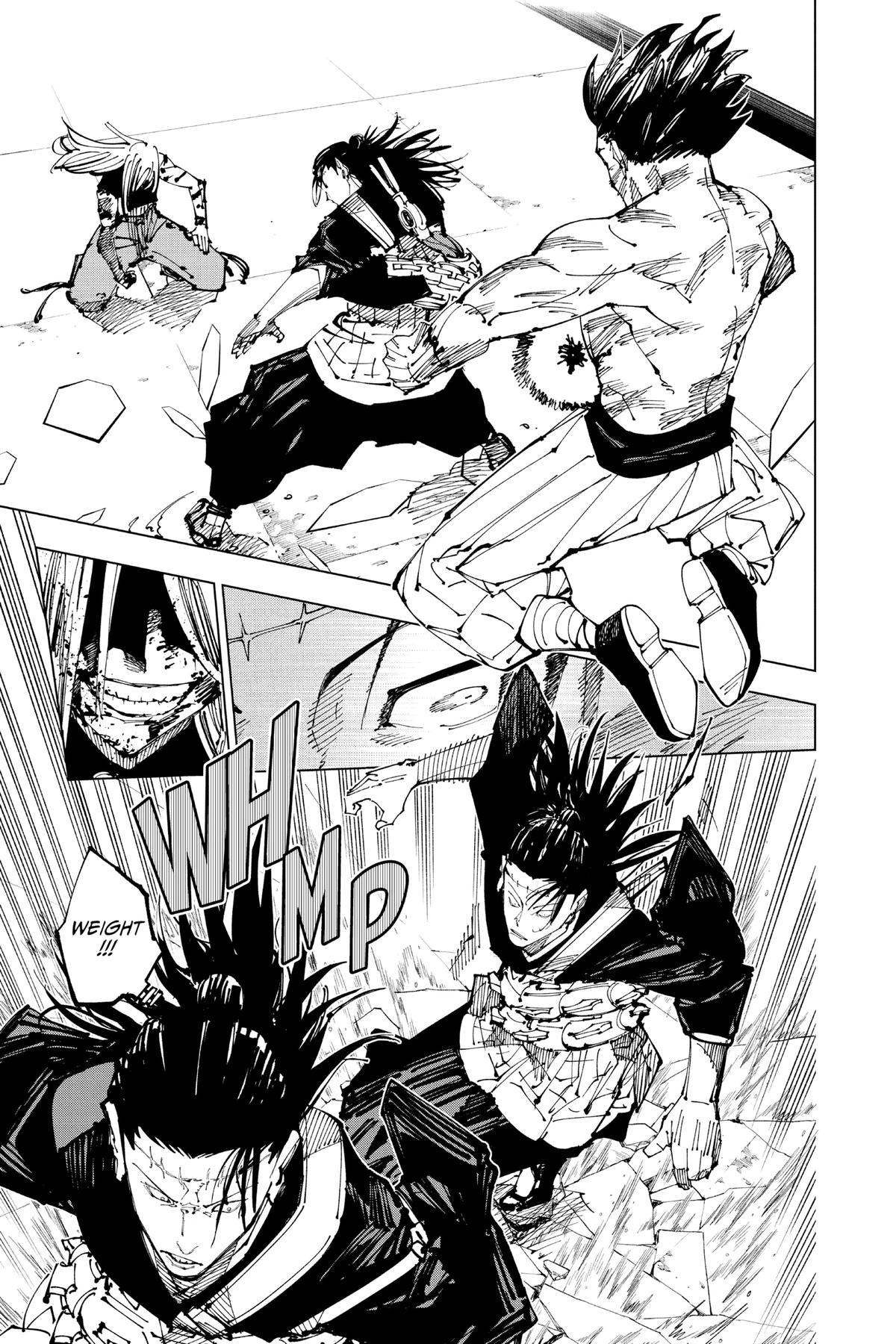 Jujutsu Kaisen Chapter 207 page 3 - Chapter 207: Stars and Oil, Part 3