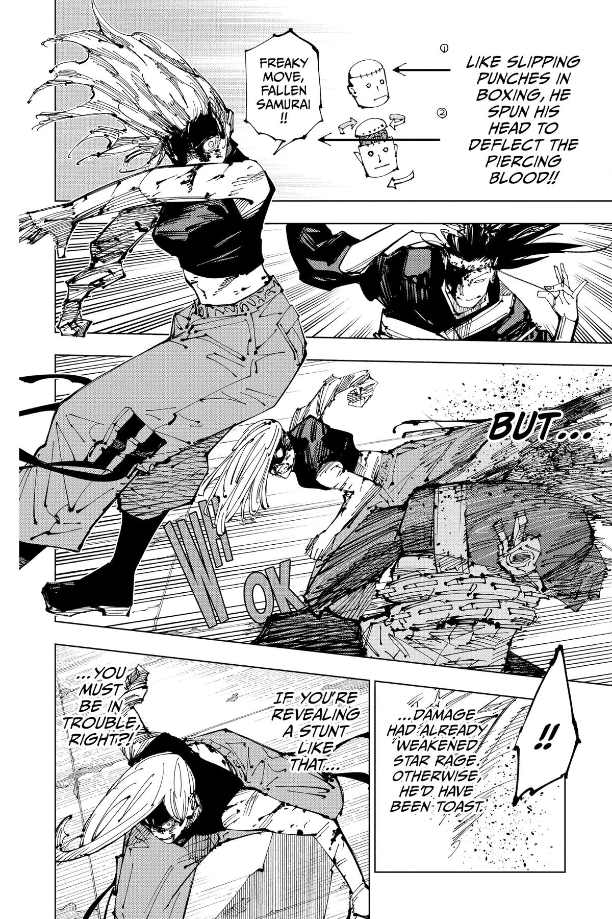Jujutsu Kaisen Chapter 207 page 6 - Chapter 207: Stars and Oil, Part 3