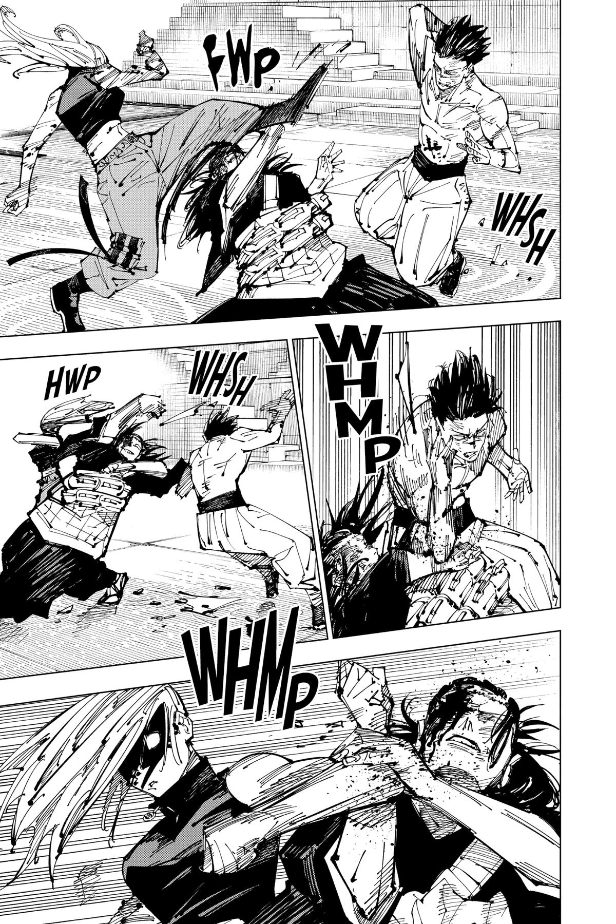 Jujutsu Kaisen Chapter 207 page 7 - Chapter 207: Stars and Oil, Part 3