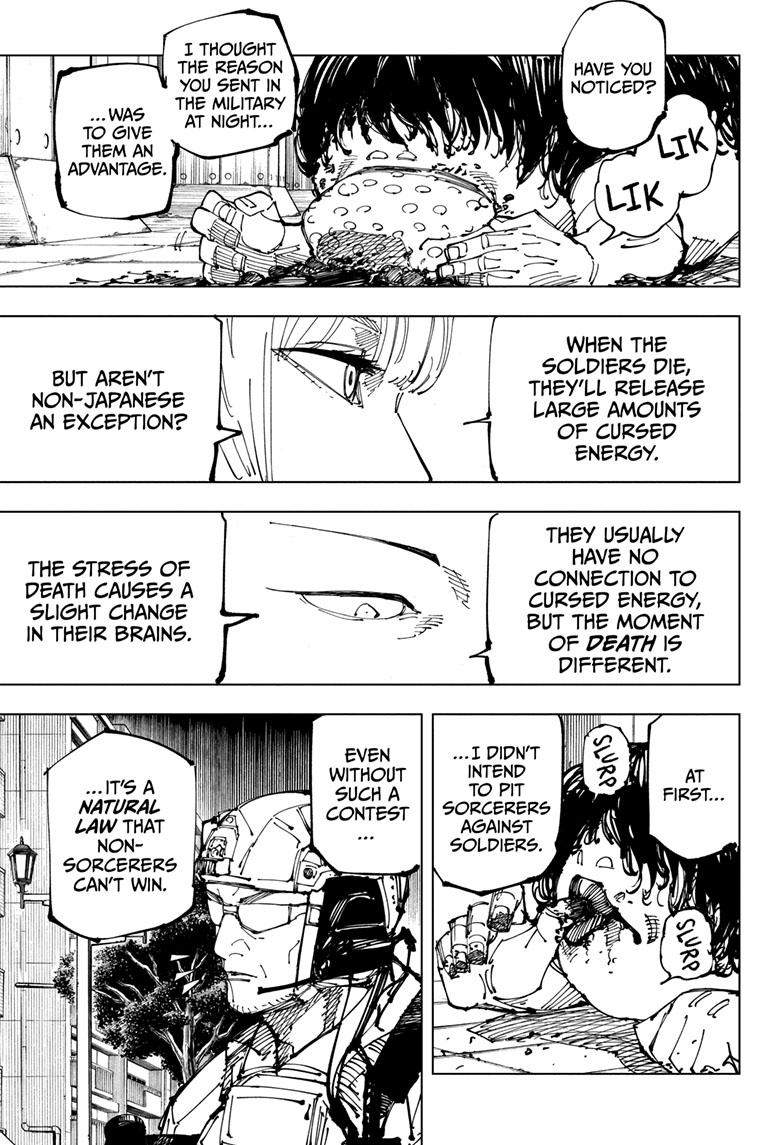 Jujutsu Kaisen Chapter 209 page 14 - Chapter 209: Offering to the Unknown