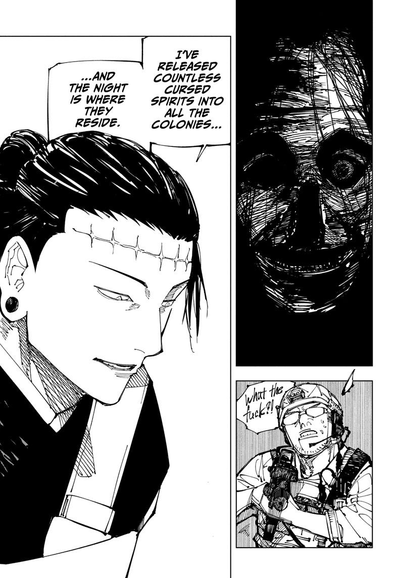 Jujutsu Kaisen Chapter 209 page 16 - Chapter 209: Offering to the Unknown