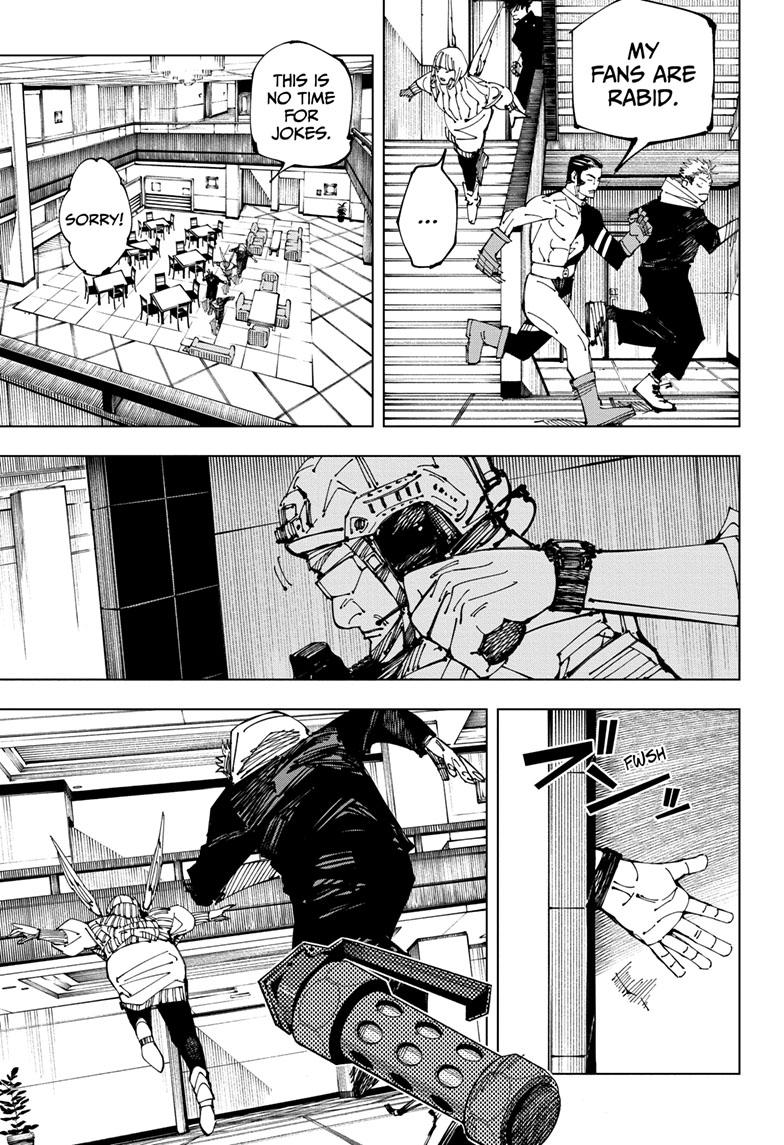 Jujutsu Kaisen Chapter 209 page 18 - Chapter 209: Offering to the Unknown