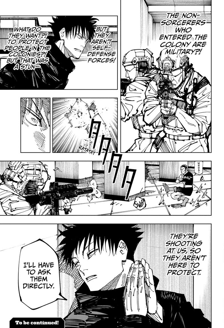 Jujutsu Kaisen Chapter 209 page 20 - Chapter 209: Offering to the Unknown