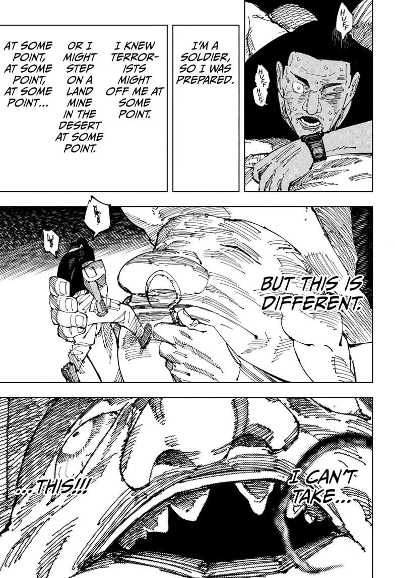 Jujutsu Kaisen Chapter 210 page 11 - Chapter 210: Offering to the Unknown, Part 2