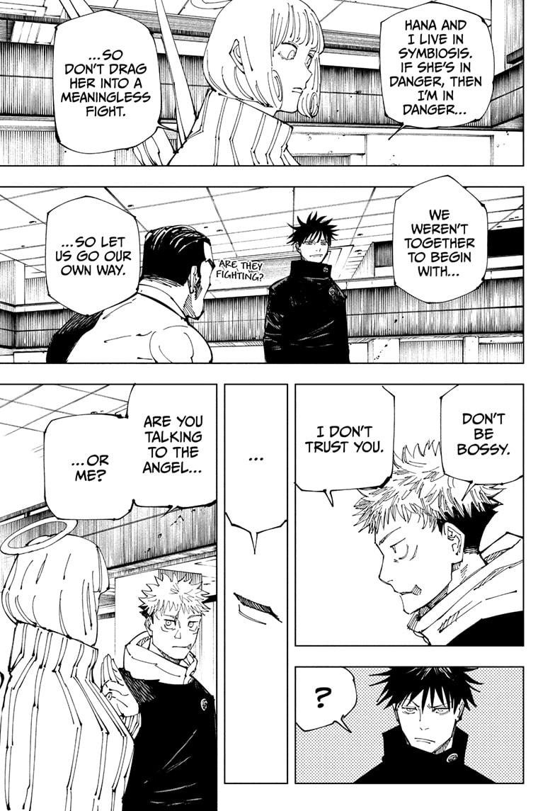 Jujutsu Kaisen Chapter 210 page 7 - Chapter 210: Offering to the Unknown, Part 2