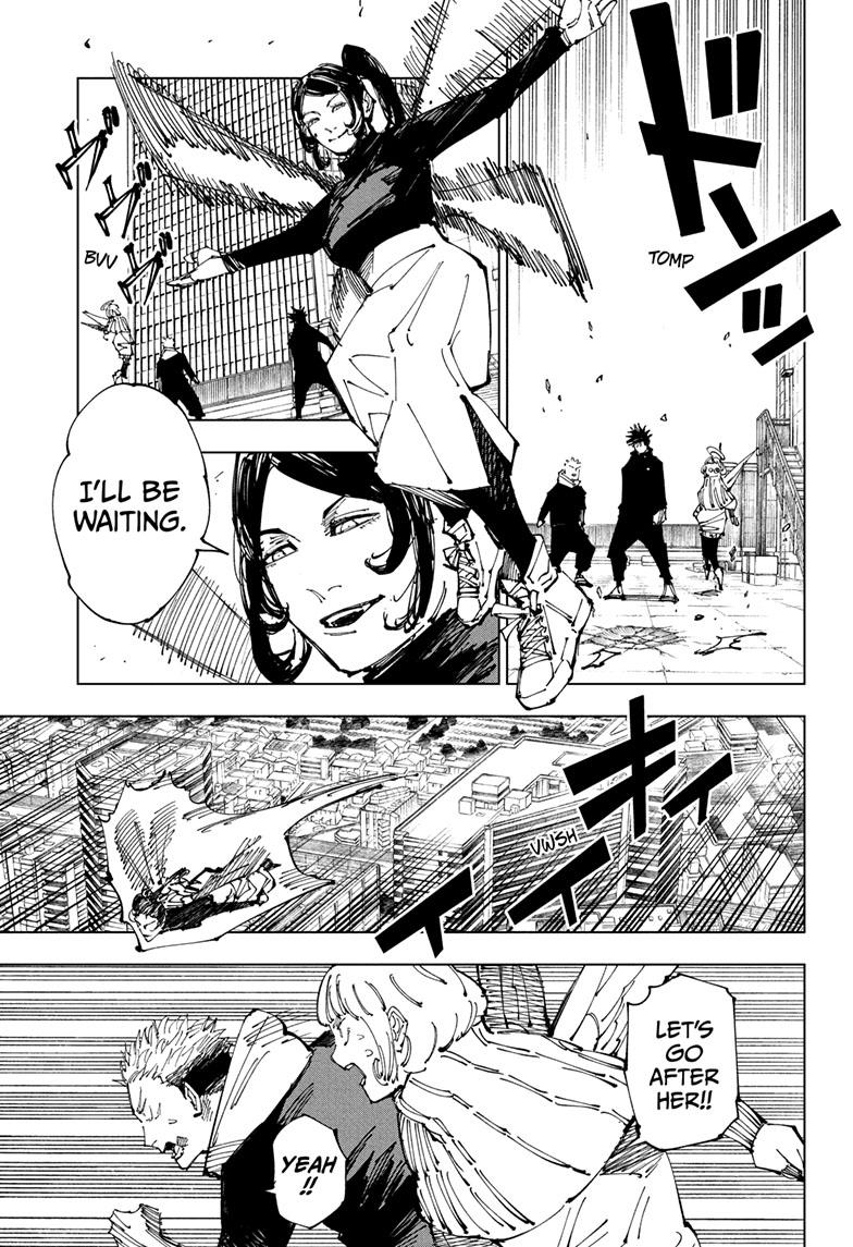 Jujutsu Kaisen Chapter 212 page 10 - Chapter 212: The Ripening, Part 2