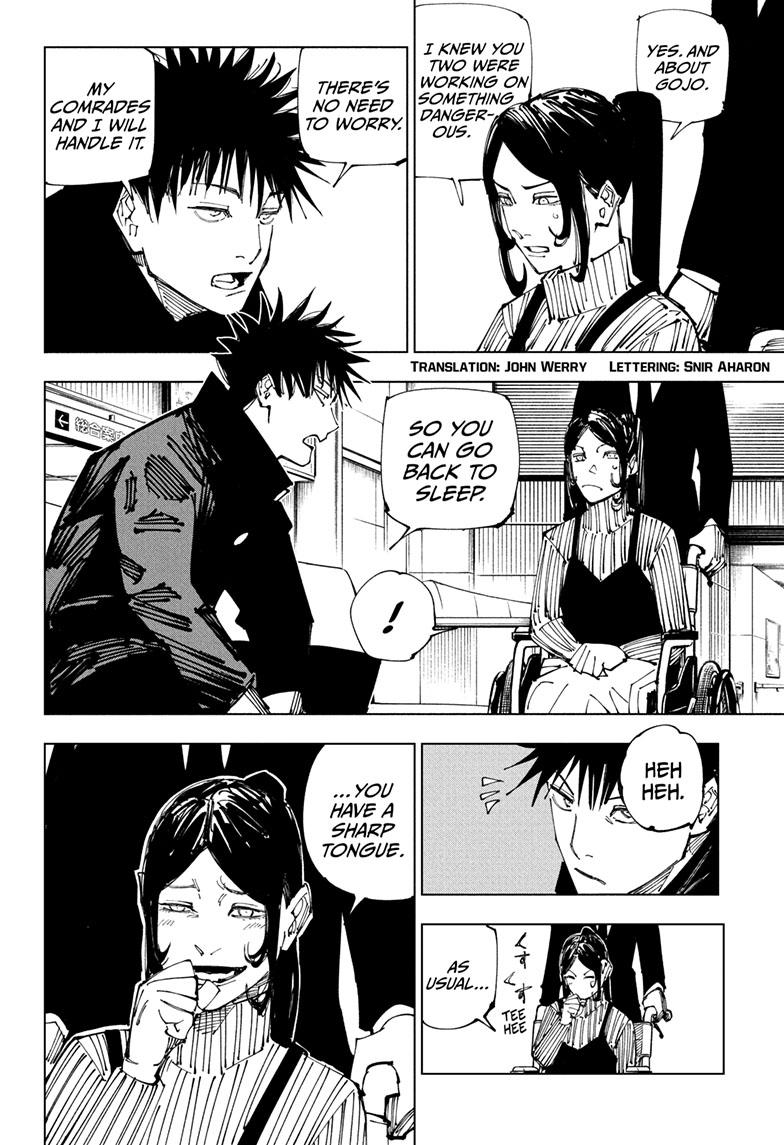 Jujutsu Kaisen Chapter 212 page 3 - Chapter 212: The Ripening, Part 2