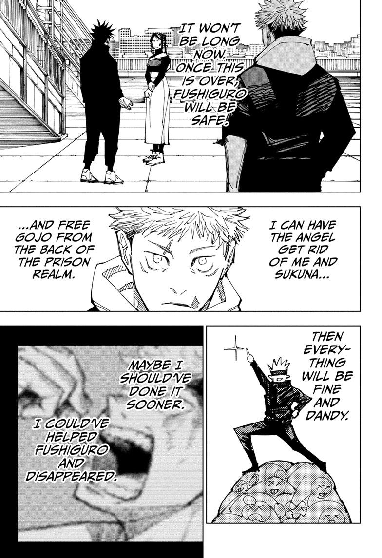 Jujutsu Kaisen Chapter 212 page 4 - Chapter 212: The Ripening, Part 2