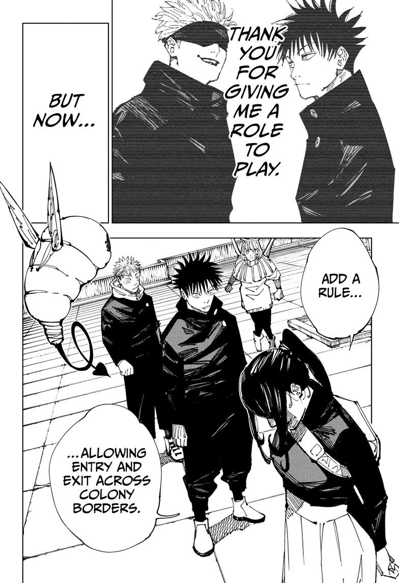 Jujutsu Kaisen Chapter 212 page 5 - Chapter 212: The Ripening, Part 2