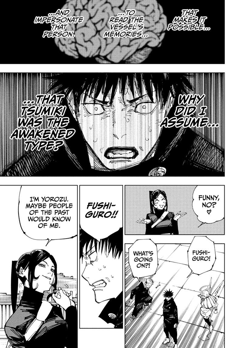Jujutsu Kaisen Chapter 212 page 8 - Chapter 212: The Ripening, Part 2