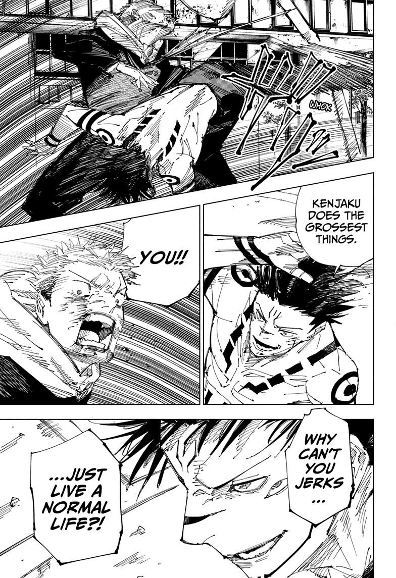 Jujutsu Kaisen Chapter 214 page 11 - Chapter 214: Fearsome Womb, Part 6