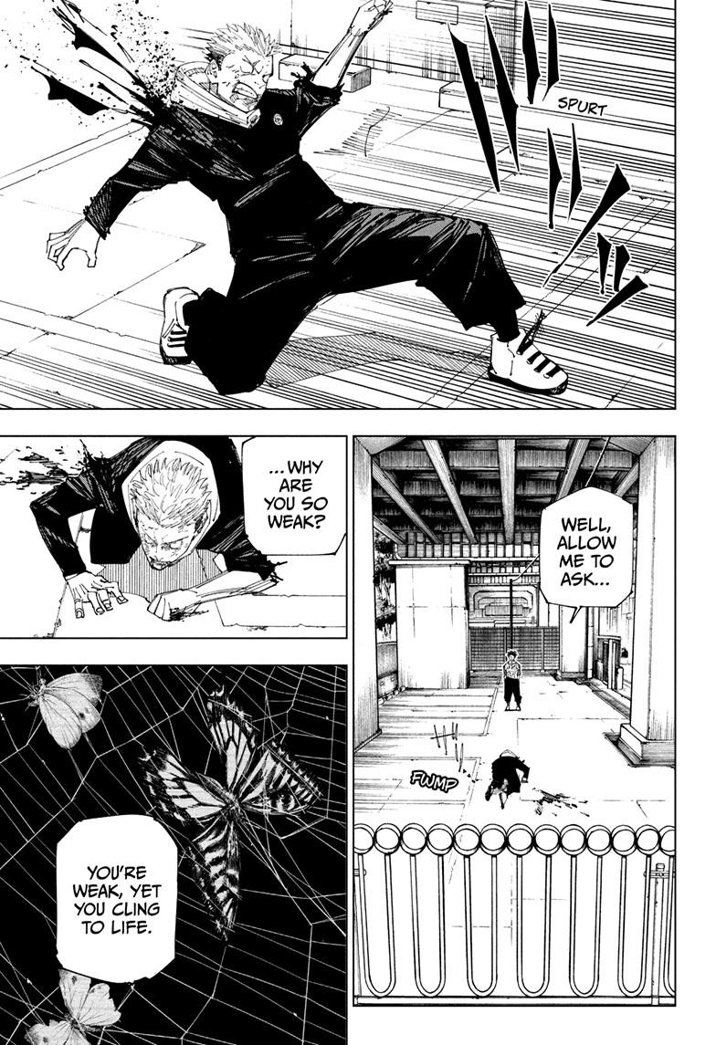 Jujutsu Kaisen Chapter 214 page 13 - Chapter 214: Fearsome Womb, Part 6