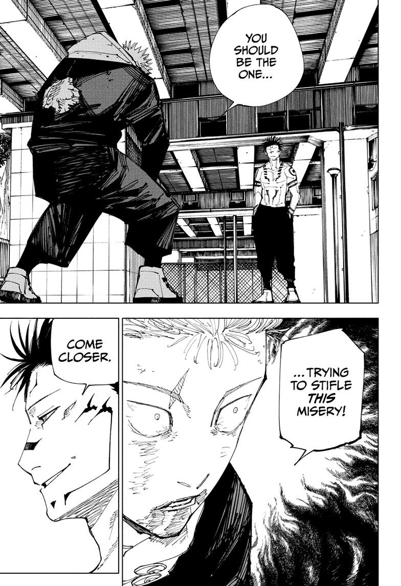 Jujutsu Kaisen Chapter 214 page 15 - Chapter 214: Fearsome Womb, Part 6