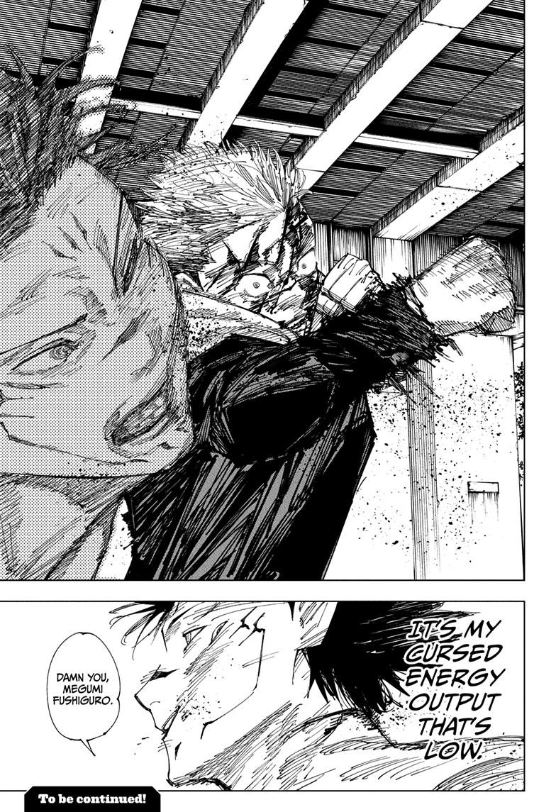 Jujutsu Kaisen Chapter 214 page 18 - Chapter 214: Fearsome Womb, Part 6