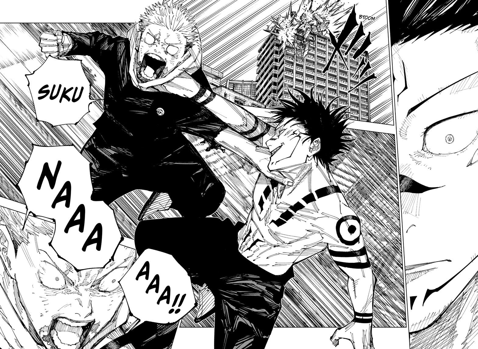 Jujutsu Kaisen Chapter 214 page 7 - Chapter 214: Fearsome Womb, Part 6