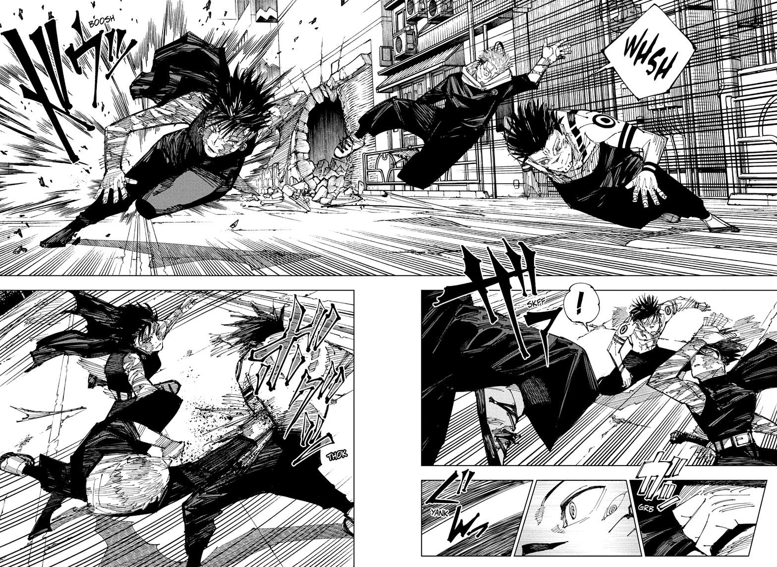 Jujutsu Kaisen Chapter 215 page 10 - Chapter 215: Fearsome Womb, Part 7