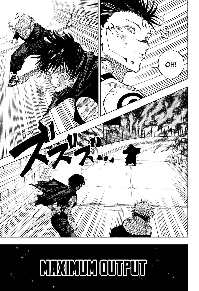 Jujutsu Kaisen Chapter 215 page 14 - Chapter 215: Fearsome Womb, Part 7