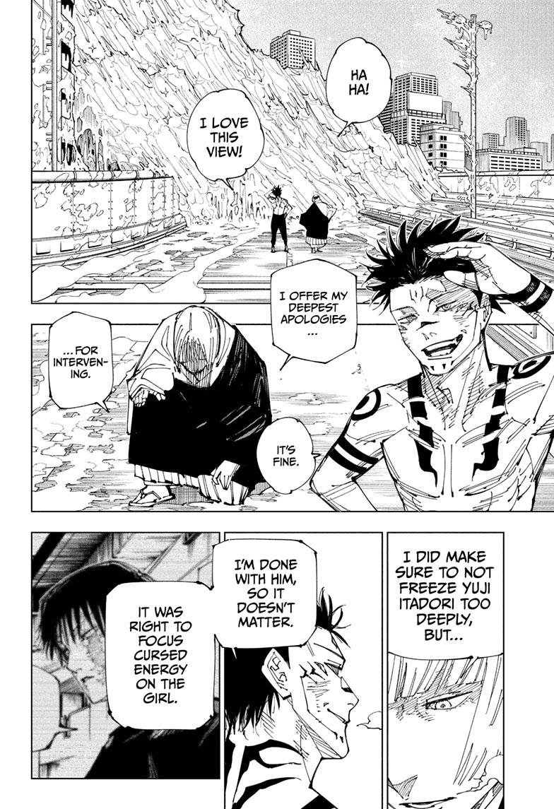 Jujutsu Kaisen Chapter 215 page 16 - Chapter 215: Fearsome Womb, Part 7