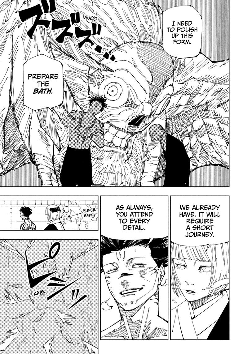 Jujutsu Kaisen Chapter 215 page 17 - Chapter 215: Fearsome Womb, Part 7