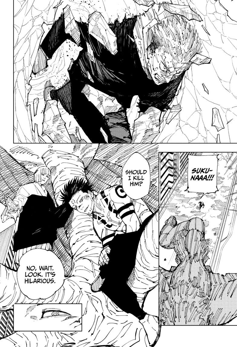 Jujutsu Kaisen Chapter 215 page 18 - Chapter 215: Fearsome Womb, Part 7
