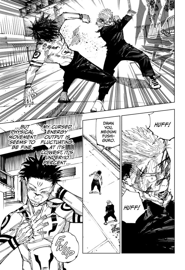 Jujutsu Kaisen Chapter 215 page 3 - Chapter 215: Fearsome Womb, Part 7