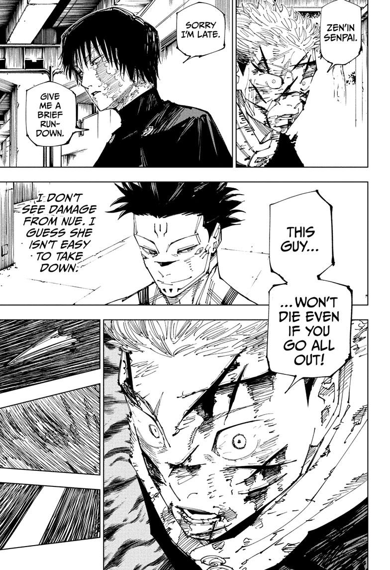 Jujutsu Kaisen Chapter 215 page 5 - Chapter 215: Fearsome Womb, Part 7