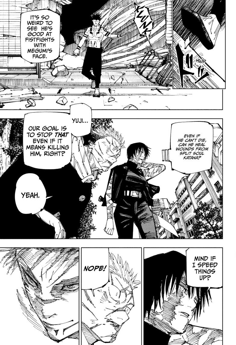 Jujutsu Kaisen Chapter 215 page 9 - Chapter 215: Fearsome Womb, Part 7